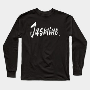 Name Girl Jasmine Long Sleeve T-Shirt